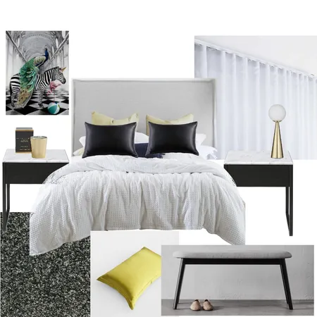 Bedroom Interior Design Mood Board by Louise Edwards on Style Sourcebook