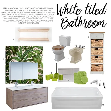 bathroom Interior Design Mood Board by MADE 2 MEASURE INTERIORS on Style Sourcebook