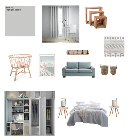 Bedroom Interior Design Mood Board by Reemas_mh on Style Sourcebook