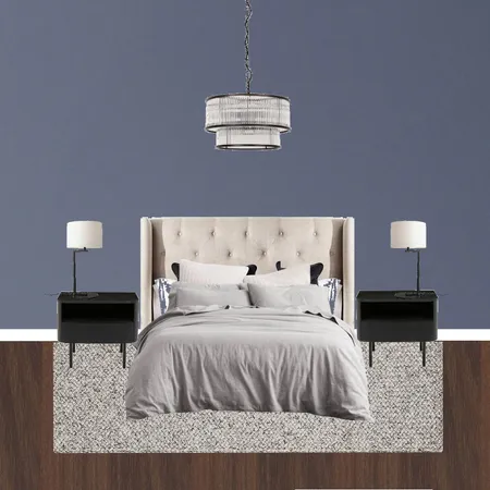 Moody Master Bedroom Interior Design Mood Board by Style and Leaf Co on Style Sourcebook