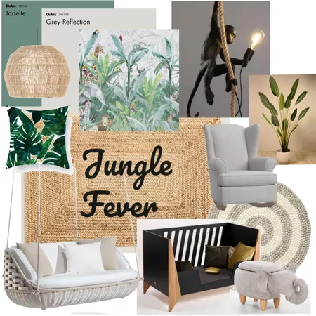 Jungle Theme Interior Design Mood Board by monbon83 on Style Sourcebook