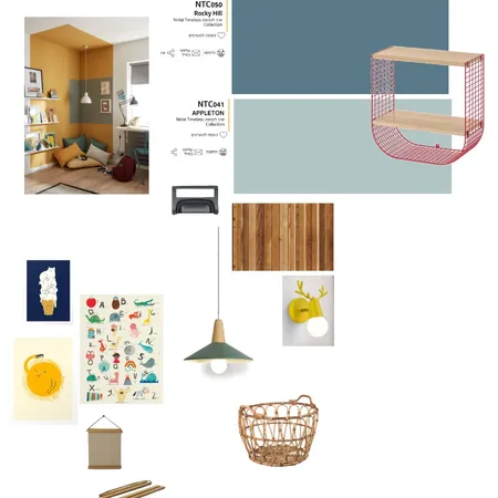חדר הבנים Interior Design Mood Board by michalwk on Style Sourcebook