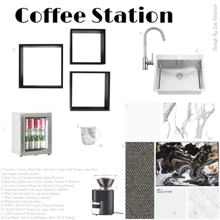 coffee Interior Design Mood Board by zoepeterson on Style Sourcebook