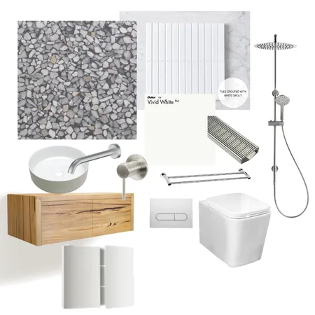 Bathroom Interior Design Mood Board by elyce.thorpe@gmail.com on Style Sourcebook