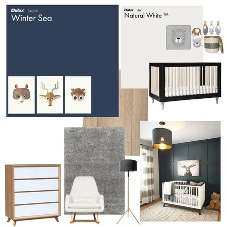 Baby Boy Interior Design Mood Board by Pcjinteriors on Style Sourcebook