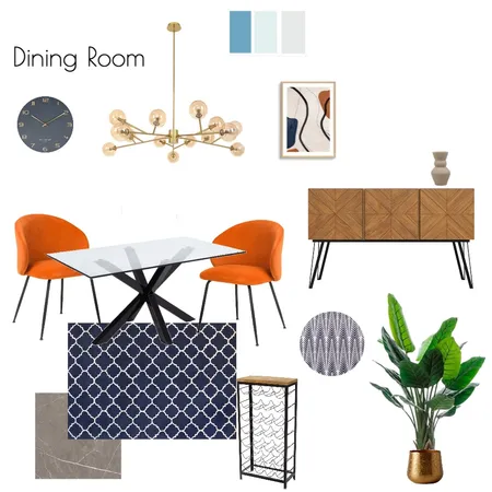 Dining Room Interior Design Mood Board by giuliabalice on Style Sourcebook