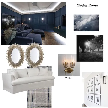 Media Room Interior Design Mood Board by House of Cove on Style Sourcebook