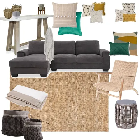 Murphy lounge - Hints of Green Interior Design Mood Board by KarenEllisGreen on Style Sourcebook