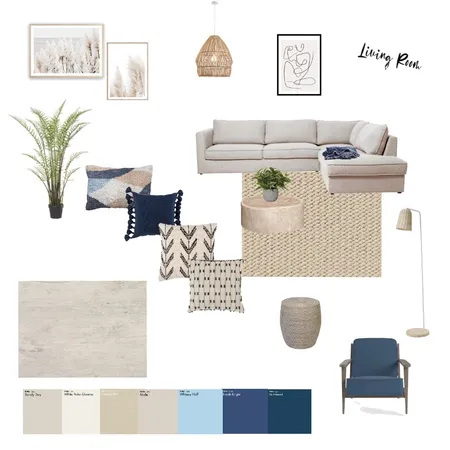 Moodboard Living room Interior Design Mood Board by Penny K on Style Sourcebook