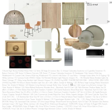 Kitchen Interior Design Mood Board by Beautiful Rooms By Me on Style Sourcebook