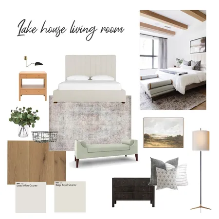Lake House Living Room Interior Design Mood Board by Anna Ps on Style Sourcebook