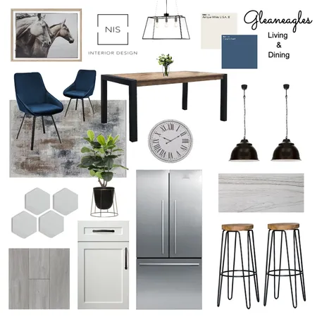 Gleneagles' Kitchen & Dining (option B) Interior Design Mood Board by Nis Interiors on Style Sourcebook
