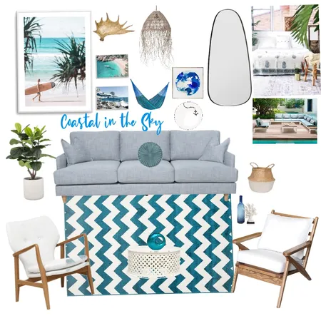 Coastal in the Sky Interior Design Mood Board by CayrineOrteza on Style Sourcebook