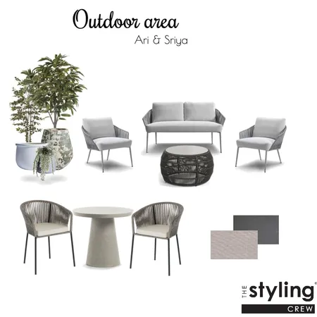 Outdoor area - Ari & Sriya Interior Design Mood Board by the_styling_crew on Style Sourcebook