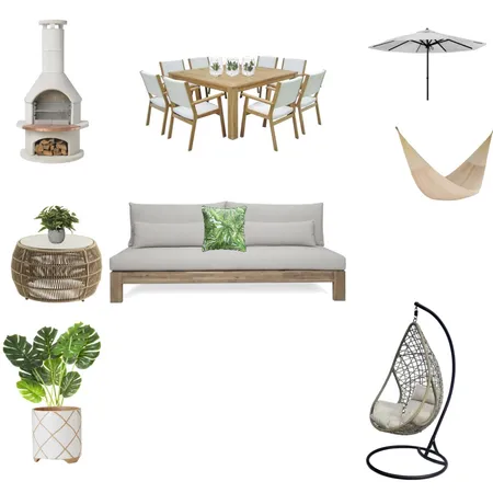 Outdoor Moodboard Interior Design Mood Board by BecSalmon on Style Sourcebook