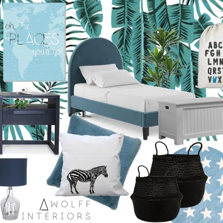 Kids Room 2 Interior Design Mood Board by awolff.interiors on Style Sourcebook