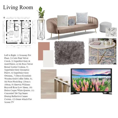Living Room Client Sample Board Interior Design Mood Board by chasmikamothilal on Style Sourcebook
