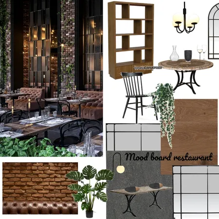 restaurant Interior Design Mood Board by Siapisemina on Style Sourcebook