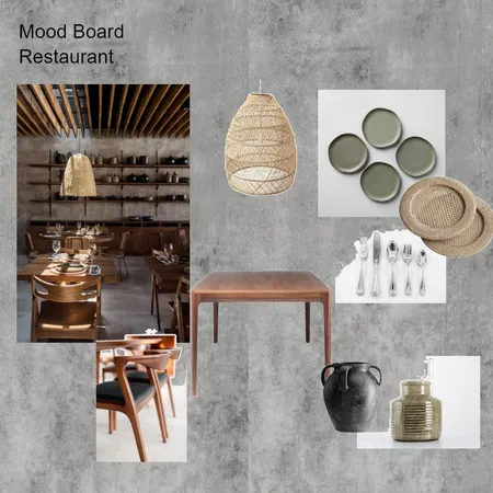 Mood Board Restaurant Interior Design Mood Board by anastasiamxx on Style Sourcebook
