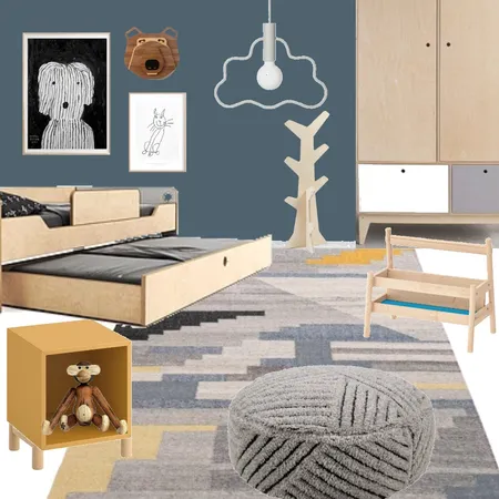 nordic boy room Interior Design Mood Board by YafitD on Style Sourcebook