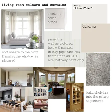 Living room Interior Design Mood Board by Oleander & Finch Interiors on Style Sourcebook