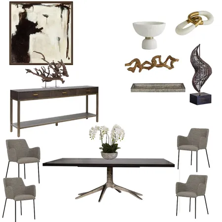 Danielle Dining and Entry Joinery Interior Design Mood Board by NickySPS on Style Sourcebook