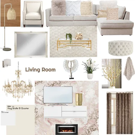 Living Room Interior Design Mood Board by Sahar on Style Sourcebook