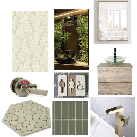 Bathroom #2 Interior Design Mood Board by Handled on Style Sourcebook