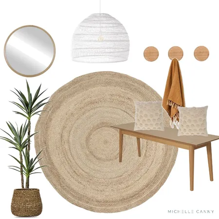 Contemporary Coastal Entry Interior Design Mood Board by Michelle Canny Interiors on Style Sourcebook