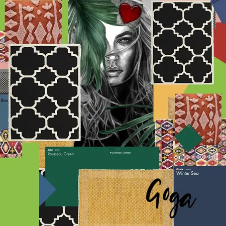Foto tapet Goga Interior Design Mood Board by Gordana on Style Sourcebook