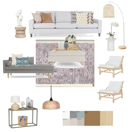 Neutral Luxe living room Interior Design Mood Board by MelissaKW on Style Sourcebook