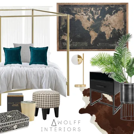 Master Bedroom Interior Design Mood Board by awolff.interiors on Style Sourcebook