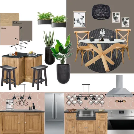 moadboard bohemian kitchen Interior Design Mood Board by eirini niktaraki on Style Sourcebook