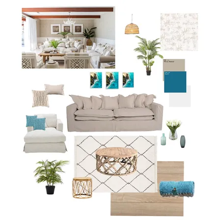 coastal Interior Design Mood Board by chrissyvk on Style Sourcebook