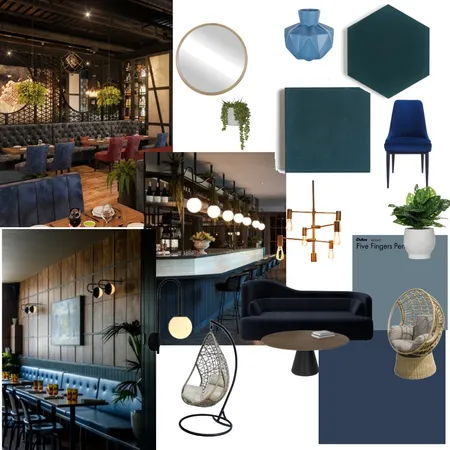 restorant Interior Design Mood Board by Arimalda on Style Sourcebook