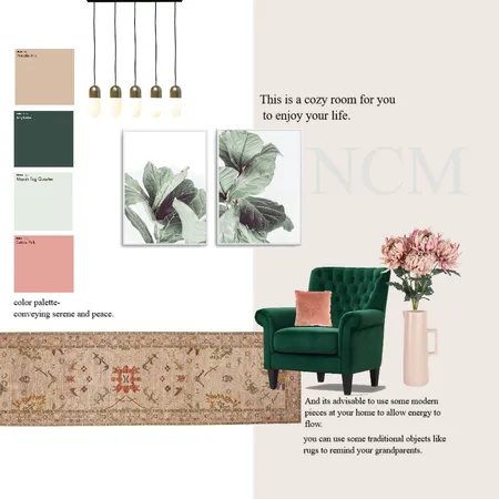 Cozy room Interior Design Mood Board by Nasim STUDIO on Style Sourcebook