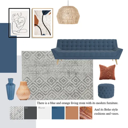 Living room Interior Design Mood Board by Nasim STUDIO on Style Sourcebook