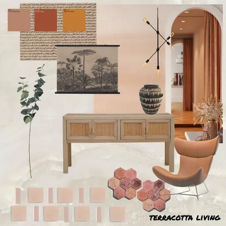 Terracotta Interior Design Mood Board by AinaCurated on Style Sourcebook