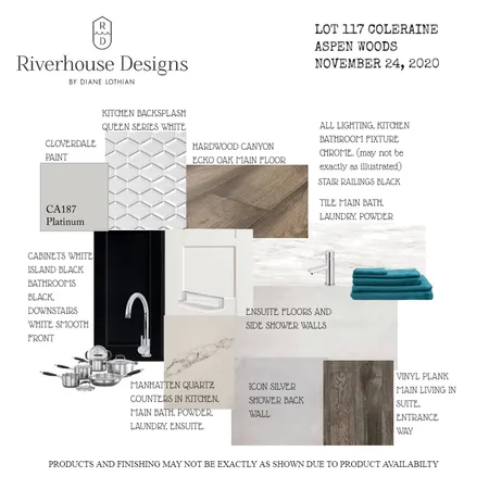 lot 117 Coleraine Interior Design Mood Board by Riverhouse Designs on Style Sourcebook