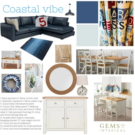 Louisa Coastal scheme 2 Interior Design Mood Board by Julianne Shelton on Style Sourcebook