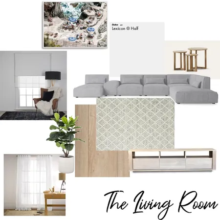 The Living Room Interior Design Mood Board by nyboustany on Style Sourcebook