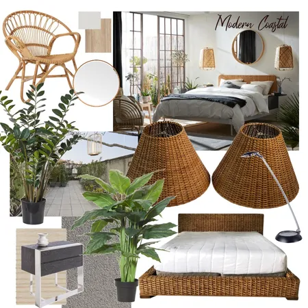 2 BR Natural Wicker Interior Design Mood Board by SIAA on Style Sourcebook