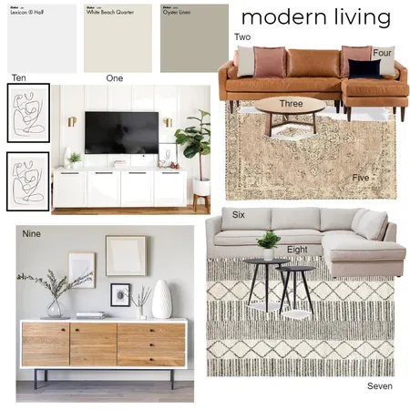 Catherine's modern living Interior Design Mood Board by Arobison on Style Sourcebook