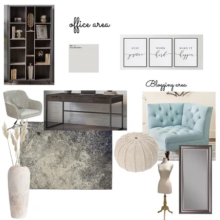 Feminine office job/ Nour Interior Design Mood Board by samiyatuffaha on Style Sourcebook