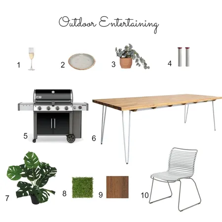 Outdoor entertaining redesign Interior Design Mood Board by Sinead on Style Sourcebook