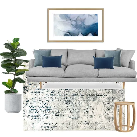 grey and blue relaxed family home Interior Design Mood Board by The Ginger Stylist on Style Sourcebook