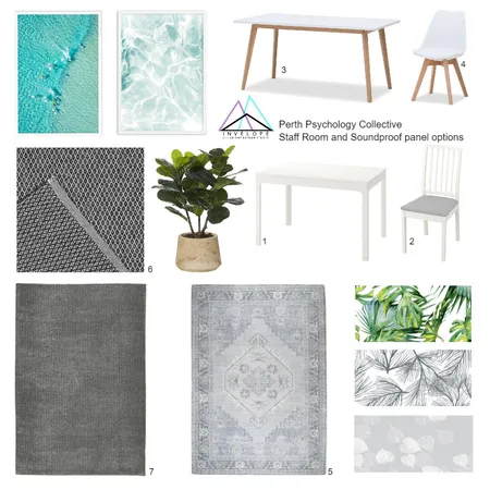 Staff room and panels Interior Design Mood Board by Invelope on Style Sourcebook