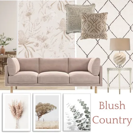 Blush Country Interior Design Mood Board by Olive et Oriel on Style Sourcebook
