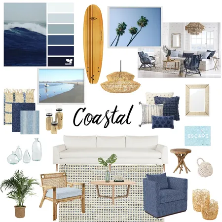 Coastal Interior Design Mood Board by Carriebutz@yahoo.com on Style Sourcebook