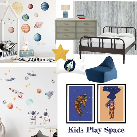 Kids Play Space Interior Design Mood Board by Olive et Oriel on Style Sourcebook